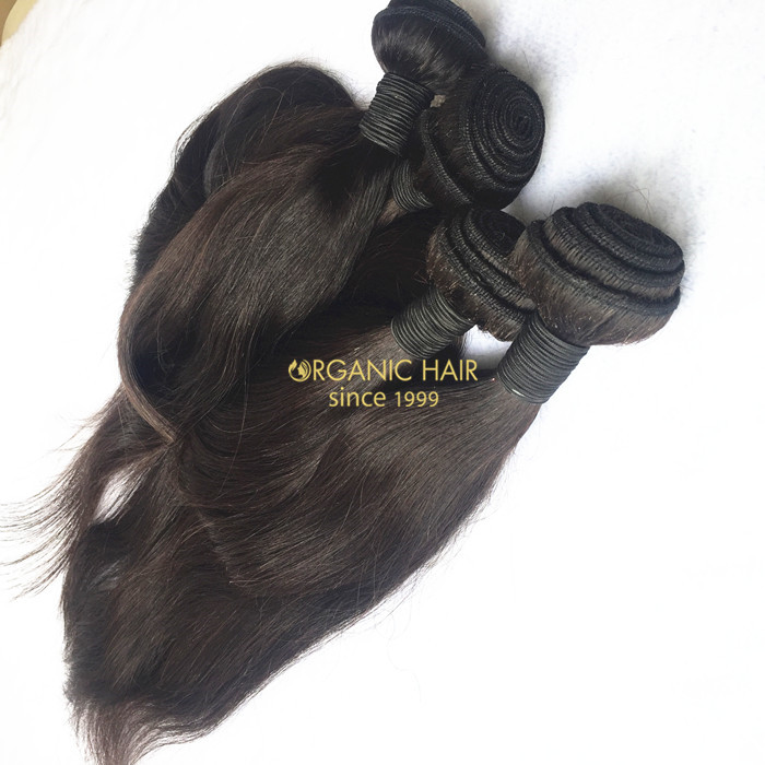  Wholesale 24 inch straight human hair weave